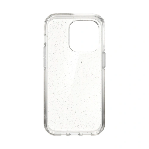 Kup Etui Speck Presidio Perfect-Clear Glitter MICROBAN Apple iPhone 14 Pro (Čiré / Zlaté třpytky) - SPK414 - {ean13} - Sklep Home Screen