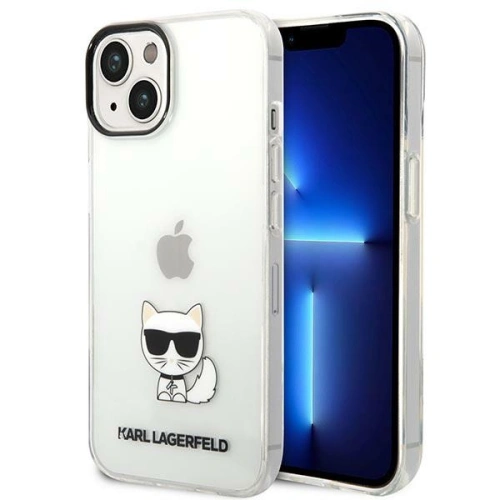 Kup Etui Karl Lagerfeld KLHCP14MCTTR Apple iPhone 14 Plus / 15 Plus hardcase průhledný/transparent Choupette Body - KLD1036 - {ean13} - Sklep Home Screen