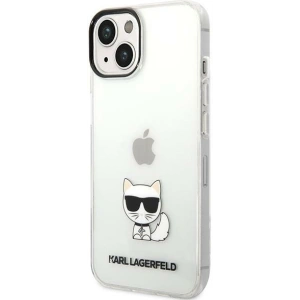 Etui Karl Lagerfeld KLHCP14MCTTR Apple iPhone 14 Plus / 15 Plus hardcase przeźroczysty/transparent Choupette Body