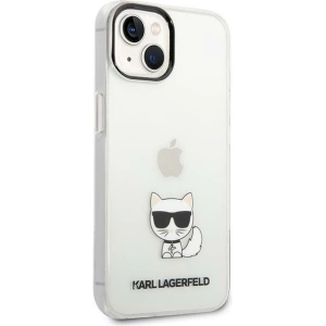 Etui Karl Lagerfeld KLHCP14MCTTR Apple iPhone 14 Plus / 15 Plus hardcase przeźroczysty/transparent Choupette Body