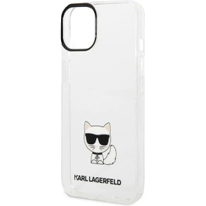 Etui Karl Lagerfeld KLHCP14MCTTR Apple iPhone 14 Plus / 15 Plus hardcase przeźroczysty/transparent Choupette Body