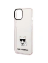 Buy Karl Lagerfeld KLHCP14MCTTRI Apple iPhone 14 Plus / 15 Plus hardcase pink Transparent Choupette Body - KLD1037 - {ean13} - Home Screen Store Europe