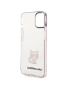 Buy Karl Lagerfeld KLHCP14MCTTRI Apple iPhone 14 Plus / 15 Plus hardcase pink Transparent Choupette Body - KLD1037 - {ean13} - Home Screen Store Europe