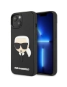 Etui Karl Lagerfeld KLHCP14MKH3DBK Apple iPhone 14 Plus / 15 Plus negru/black hardcase 3D Rubber Karl`s Head