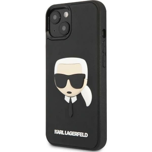 Etui Karl Lagerfeld KLHCP14MKH3DBK Apple iPhone 14 Plus / 15 Plus czarny/black hardcase 3D Rubber Karl`s Head