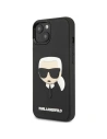 Kup Case Karl Lagerfeld KLHCP14MKH3DBK Apple iPhone 14 Plus / 15 Plus schwarz/hardcase 3D Gummi Karls Kopf - KLD1038 - {ean13} - Sklep Home Screen