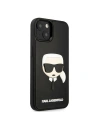 Kup Case Karl Lagerfeld KLHCP14MKH3DBK Apple iPhone 14 Plus / 15 Plus schwarz/hardcase 3D Gummi Karls Kopf - KLD1038 - {ean13} - Sklep Home Screen