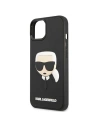 Kup Case Karl Lagerfeld KLHCP14MKH3DBK Apple iPhone 14 Plus / 15 Plus schwarz/hardcase 3D Gummi Karls Kopf - KLD1038 - {ean13} - Sklep Home Screen