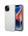 Etui Karl Lagerfeld KLHCP14MLGMMSV3 Apple iPhone 14 Plus / 15 Plus hardcase argintiu/silver Monogram Iridescent
