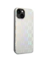 Kup Etui Karl Lagerfeld KLHCP14MLGMMSV3 Apple iPhone 14 Plus / 15 Plus hardcase srebrny/silver Monogram Iridescent - KLD1039 - {ean13} - Sklep Home Screen