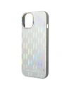 Kup Etui Karl Lagerfeld KLHCP14MLGMMSV3 Apple iPhone 14 Plus / 15 Plus hardcase srebrny/silver Monogram Iridescent - KLD1039 - {ean13} - Sklep Home Screen