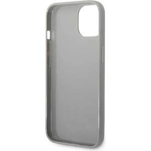 Etui Karl Lagerfeld KLHCP14MLGMMSV3 Apple iPhone 14 Plus / 15 Plus hardcase srebrny/silver Monogram Iridescent