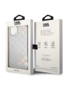 Kup Etui Karl Lagerfeld KLHCP14MLGMMSV3 Apple iPhone 14 Plus / 15 Plus hardcase srebrny/silver Monogram Iridescent - KLD1039 - {ean13} - Sklep Home Screen