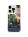 Kup Etui Guess GUHCP14LLFLSB Apple iPhone 14 Pro modrý/blue hardcase Flower Liquid Glitter - GUE1974 - {ean13} - Sklep Home Screen