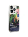 Kup Etui Guess GUHCP14LLFLSB Apple iPhone 14 Pro modrý/blue hardcase Flower Liquid Glitter - GUE1974 - {ean13} - Sklep Home Screen