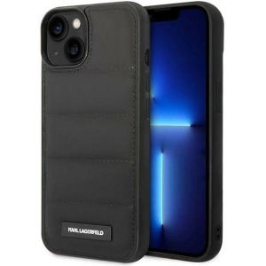 Etui Karl Lagerfeld KLHCP14MPSQAK Apple iPhone 14 Plus / 15 Plus hardcase czarny/black Puffy Elongated Logo
