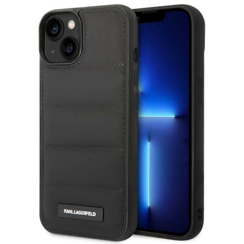 Kup Etui Karl Lagerfeld KLHCP14MPSQAK Apple iPhone 14 Plus / 15 Plus hardcase černý/black Puffy Elongated Logo - KLD1042 - {ean13} - Sklep Home Screen