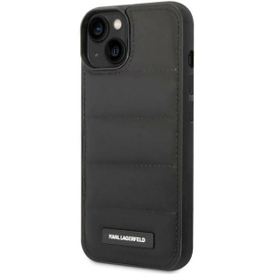 Etui Karl Lagerfeld KLHCP14MPSQAK Apple iPhone 14 Plus / 15 Plus hardcase czarny/black Puffy Elongated Logo