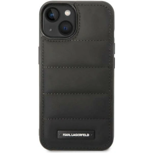 Etui Karl Lagerfeld KLHCP14MPSQAK Apple iPhone 14 Plus / 15 Plus hardcase czarny/black Puffy Elongated Logo