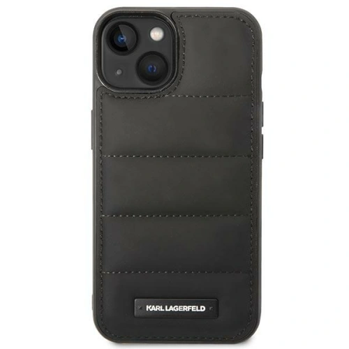 Kup Etui Karl Lagerfeld KLHCP14MPSQAK Apple iPhone 14 Plus / 15 Plus hardcase černý/black Puffy Elongated Logo - KLD1042 - {ean13} - Sklep Home Screen