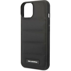 Etui Karl Lagerfeld KLHCP14MPSQAK Apple iPhone 14 Plus / 15 Plus hardcase czarny/black Puffy Elongated Logo