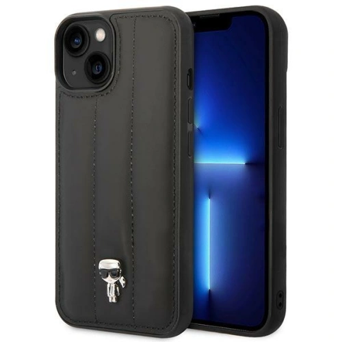 Kup Etui Karl Lagerfeld KLHCP14MPSQPK Apple iPhone 14 Plus / 15 Plus hardcase černý/black Puffy Ikonik Pin - KLD1043 - {ean13} - Sklep Home Screen