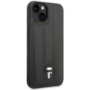 Etui Karl Lagerfeld KLHCP14MPSQPK Apple iPhone 14 Plus / 15 Plus hardcase czarny/black Puffy Ikonik Pin