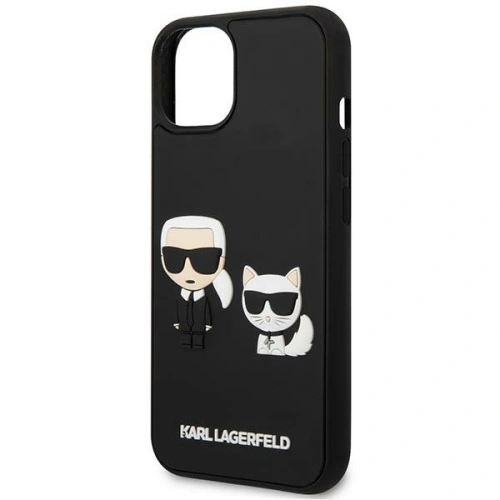 Kup Etui Karl Lagerfeld KLHCP14S3DRKCK Apple iPhone 14 černý/black hardcase Karl&Choupette Ikonik 3D - KLD1045 - {ean13} - Sklep Home Screen