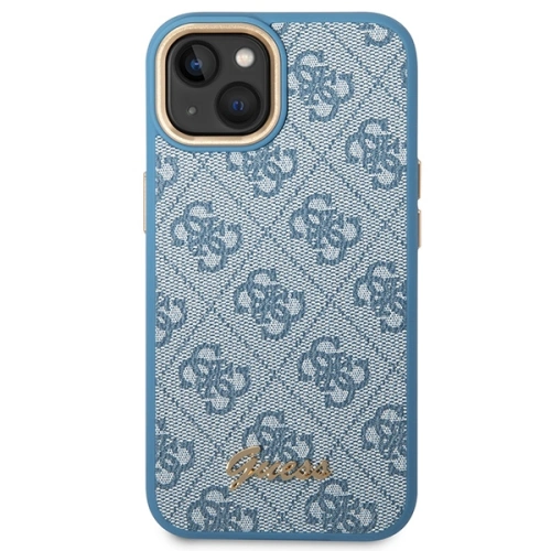 Kup Etui Guess GUHCP14MHG4SHB Apple iPhone 14 Plus / 15 Plus modrý/blue tvrdý kryt 4G Vintage Gold Logo - GUE1986 - {ean13} - Sklep Home Screen