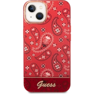 Etui Guess GUHCP14MHGBNHR Apple iPhone 14 Plus / 15 Plus czerwony/red hardcase Bandana Paisley