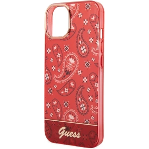 Etui Guess GUHCP14MHGBNHR Apple iPhone 14 Plus / 15 Plus czerwony/red hardcase Bandana Paisley