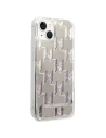 Kup Etui Karl Lagerfeld KLHCP14SLMNMS Apple iPhone 14 hardcase srebrny/silver Liquid Glitter Monogram - KLD1054 - {ean13} - Sklep Home Screen