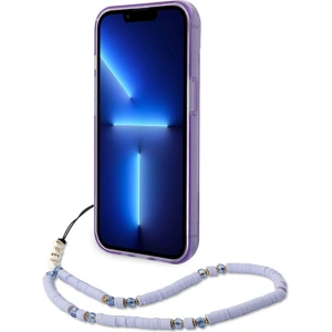 Etui Guess GUHCP14MHGCOHU Apple iPhone 14 Plus / 15 Plus fioletowy/purple hardcase Translucent Pearl Strap