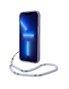 Buy Guess GUHCP14MHGCOHU Apple iPhone 14 Plus / 15 Plus purple hardcase Translucent Pearl Strap - GUE1990 - {ean13} - Home Screen Store Europe