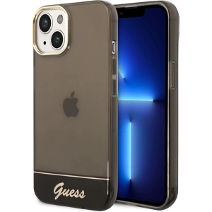 Etui Guess GUHCP14MHGCOK Apple iPhone 14 Plus / 15 Plus czarny/black hardcase Translucent