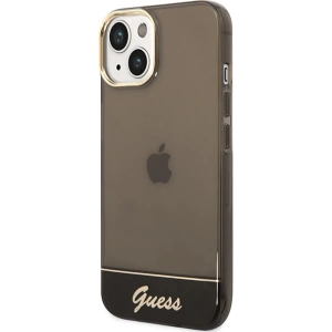 Etui Guess GUHCP14MHGCOK Apple iPhone 14 Plus / 15 Plus czarny/black hardcase Translucent
