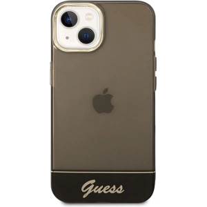 Etui Guess GUHCP14MHGCOK Apple iPhone 14 Plus / 15 Plus czarny/black hardcase Translucent