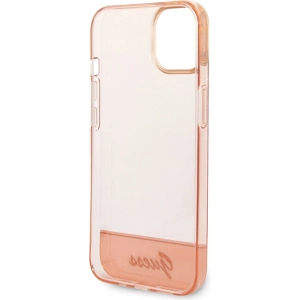 Etui Guess GUHCP14MHGCOP Apple iPhone 14 Plus / 15 Plus różowy/pink hardcase Translucent