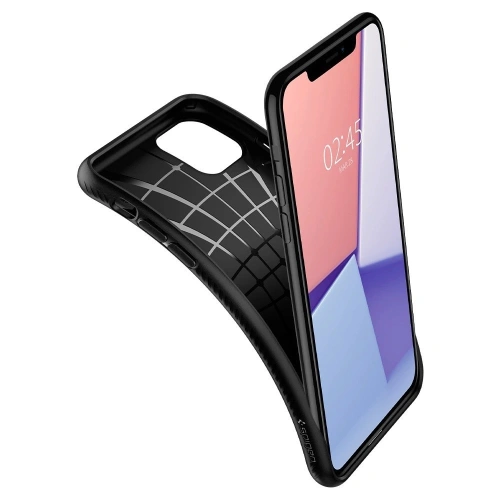 Kup Case Spigen Liquid Air Apple iPhone 11 Pro Max Schwarz - SPN427BLK - {ean13} - Sklep Home Screen