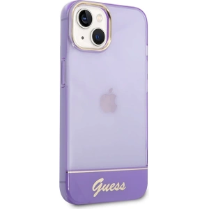 Etui Guess GUHCP14MHGCOU Apple iPhone 14 Plus / 15 Plus fioletowy/purple hardcase Translucent
