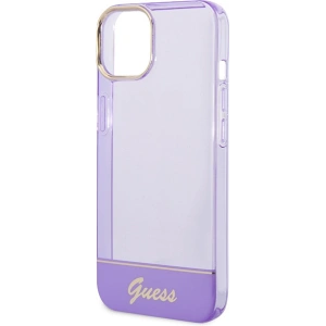 Etui Guess GUHCP14MHGCOU Apple iPhone 14 Plus / 15 Plus fioletowy/purple hardcase Translucent