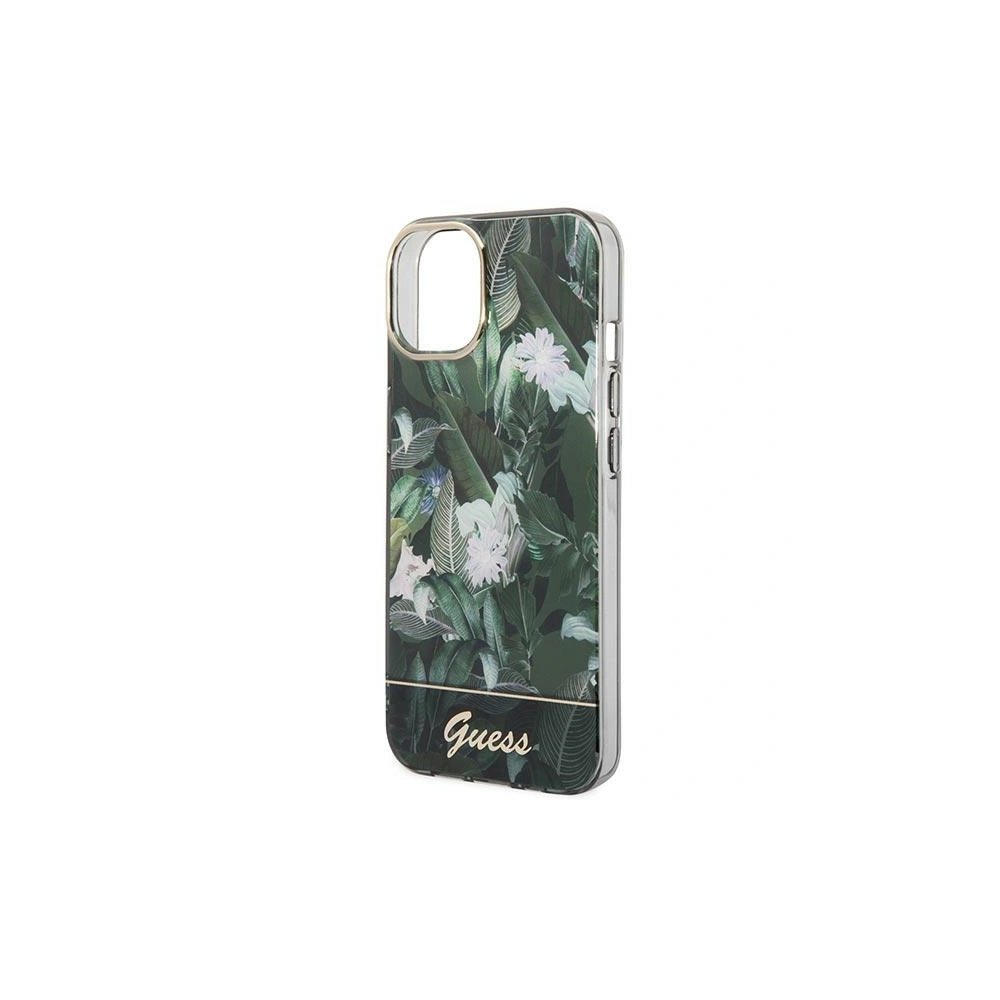 Etui Guess GUHCP14MHGJGHA Apple iPhone 14 Plus / 15 Plus zielony/green hardcase Jungle Collection