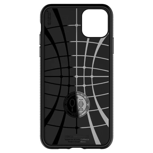 Kup Case Spigen Liquid Air Apple iPhone 11 Pro Max Schwarz - SPN427BLK - {ean13} - Sklep Home Screen