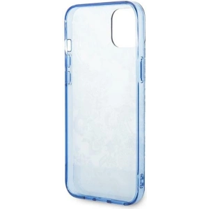 Etui Guess GUHCP14MHGPLHB Apple iPhone 14 Plus / 15 Plus niebieski/blue hardcase Porcelain Collection