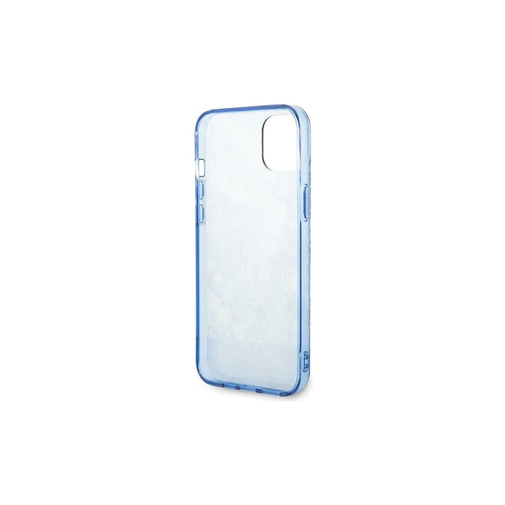 Etui Guess GUHCP14MHGPLHB Apple iPhone 14 Plus / 15 Plus niebieski/blue hardcase Porcelain Collection