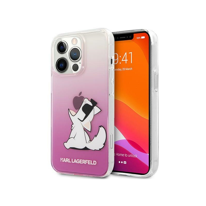 Kup Etui Karl Lagerfeld KLHCP14XCFNRCPI Apple iPhone 14 Pro Max hardcase różowy/pink Choupette Fun - 3666339086558 - KLD1061 - Homescreen.pl