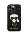 Kup Etui Karl Lagerfeld KLHCP14XGFKPK Apple iPhone 14 Pro Max hardcase negru/black Glitter Flakes Ikonik - KLD1064 - {ean13} - Sklep Home Screen
