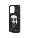 Kup Etui Karl Lagerfeld KLHCP14XGFKPK Apple iPhone 14 Pro Max hardcase negru/black Glitter Flakes Ikonik - KLD1064 - {ean13} - Sklep Home Screen