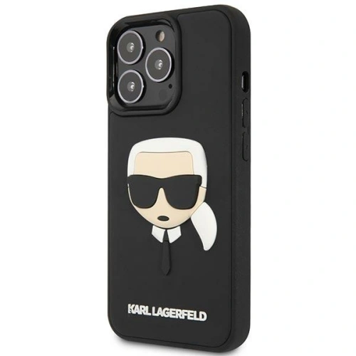 Kup Etui Karl Lagerfeld KLHCP14XKH3DBK Apple iPhone 14 Pro Max černý/black hardcase 3D Rubber Karl`s Head - KLD1065 - {ean13} - Sklep Home Screen