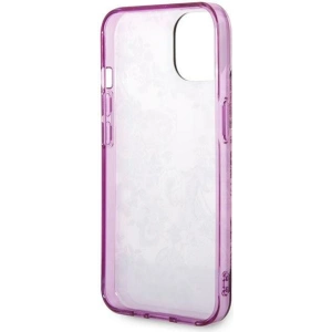 Etui Guess GUHCP14MHGPLHF Apple iPhone 14 Plus / 15 Plus fuksja/fuschia hardcase Porcelain Collection